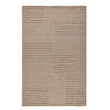 Clayton 8'x10' Recycled Fabric Handwoven Sustainable Beige Accent Area Rug