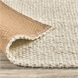 Santa Cruz 5'x8' Jute Handwoven Sustainable Ivory Accent Area Rug