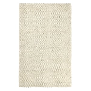 santa cruz 5'x8' jute handwoven sustainable ivory accent area rug