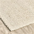 Santa Cruz 9'x12' Jute Handwoven Sustainable Ivory Accent Area Rug