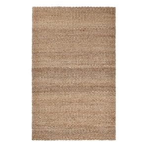 santa cruz 5'x8' jute handwoven sustainable beige accent area rug