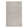 Clayton 8'x10' Recycled Fabric Handwoven Sustainable Gray Accent Area Rug
