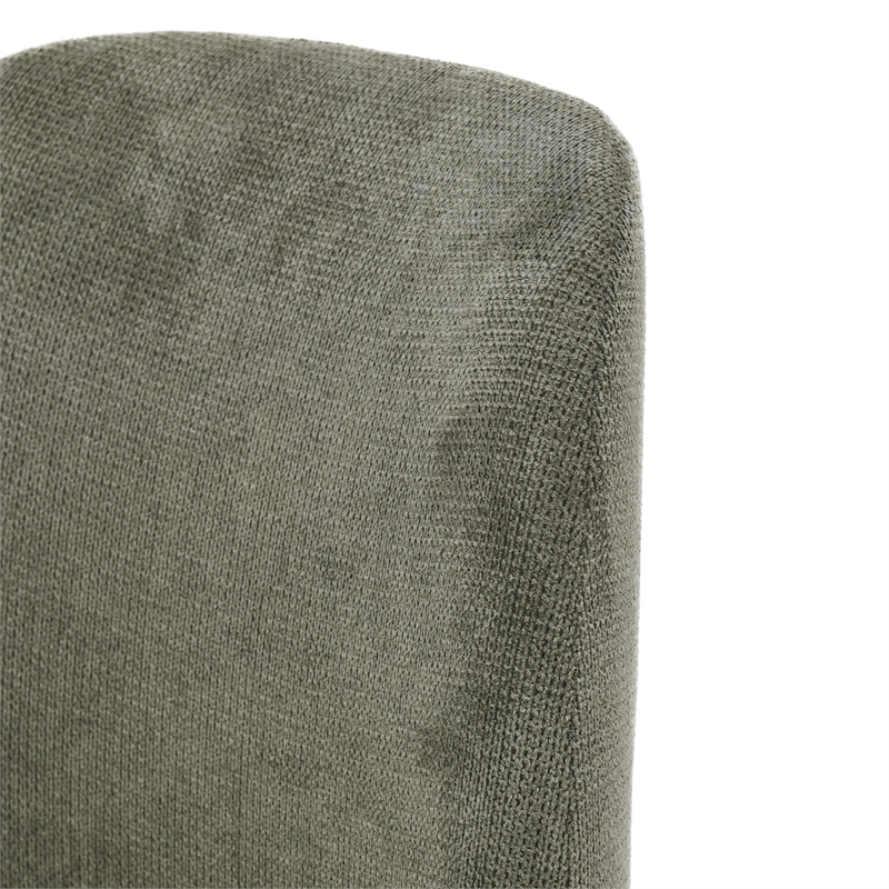 Classic Home Jocelyn Upholstered Fabric Herb Green Dining Chair