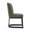Classic Home Jocelyn Upholstered Fabric Herb Green Dining Chair
