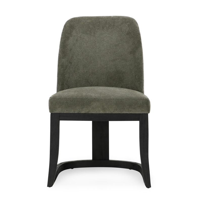 Classic Home Jocelyn Upholstered Fabric Herb Green Dining Chair