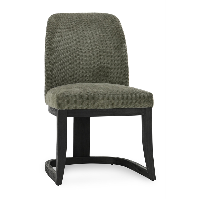 Classic Home Jocelyn Upholstered Fabric Herb Green Dining Chair