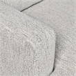 Classic Home Ludwig 5-Piece Upholstered Fabric Sectional Sofa in Ivory