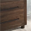 Classic Home Jaxon 2-Drawer Acacia Wood Nightstand in Cocoa Brown