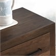 Classic Home Jaxon 2-Drawer Acacia Wood Nightstand in Cocoa Brown