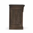 Classic Home Adelaide 3-Drawer Mango Wood Nightstand in Cocoa Brown