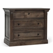 Classic Home Adelaide 3-Drawer Mango Wood Nightstand in Cocoa Brown