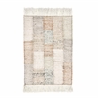 Ritsa 2'x3' Handwoven Jute Blend Fabric Multi-Color Accent Rug