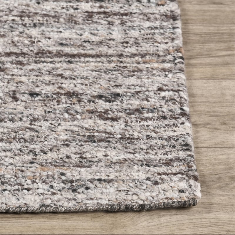 Havasu 2x3 Handwoven Performance Brown Fabric Accent Rug