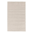 Dawson 5'x8' Wool Polyester Blend Fabric Handwoven Birch White Accent Area Rug