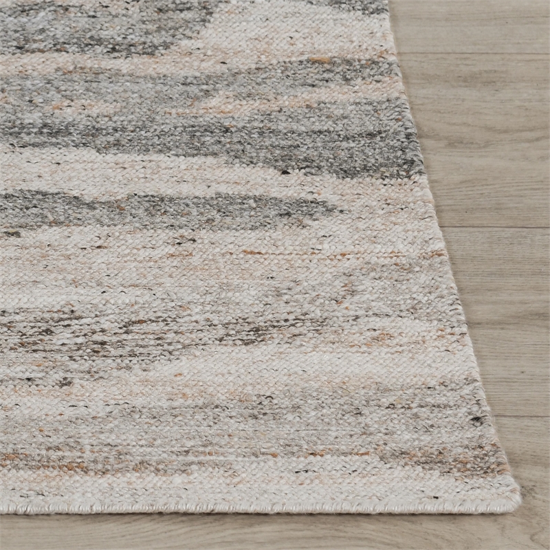 Tenaya 5x8 Handwoven Multi-Color Fabric Performance Area Accent Rug