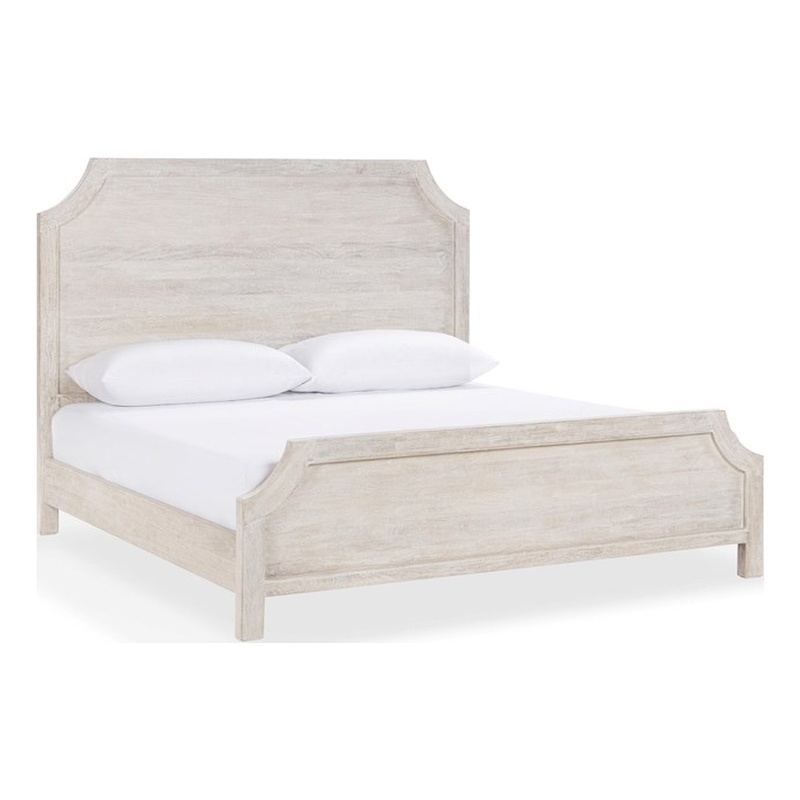 Classic Home Westmont Mango Wood Queen Bed in Creamwood