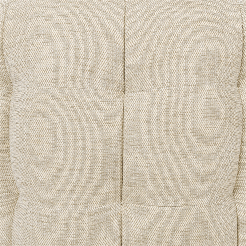 Classic Home Walter Swivel Accent Chair Flax Viscose and Polyester Beige