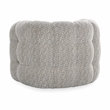 Classic Home Walter Swivel Accent Chair Viscose Polyester Heathered Gray