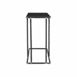 Classic Home Arlo Black Metal Accent Table