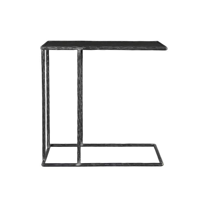 Classic Home Arlo Black Metal Accent Table