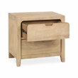 Classic Home Laguna 2-Drawer Mango Wood Nightstand Natural