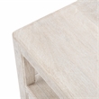 Classic Home Westmont Mango Wood Nightstand White