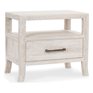 Classic Home Westmont Mango Wood Nightstand White
