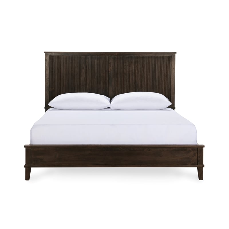Classic Home Westlake Mango Wood Queen Bed Brown
