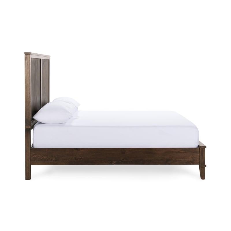 Classic Home Westlake Mango Wood Queen Bed Brown