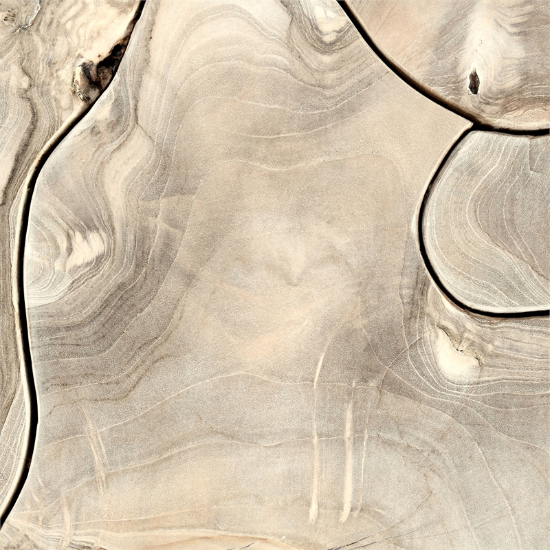 Classic Home Sorrento Teak Wood Square Coffee Table Natural