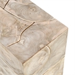 Classic Home Sorrento Natural Teak Wood End Table Bleached