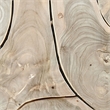 Classic Home Sorrento Natural Teak Wood End Table Bleached