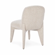 Classic Home Danson Upholstered Polyester Fabric Dining Chair Cream