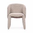 Classic Home Halstead Upholstered Polyester Fabric Dining Chair Gold