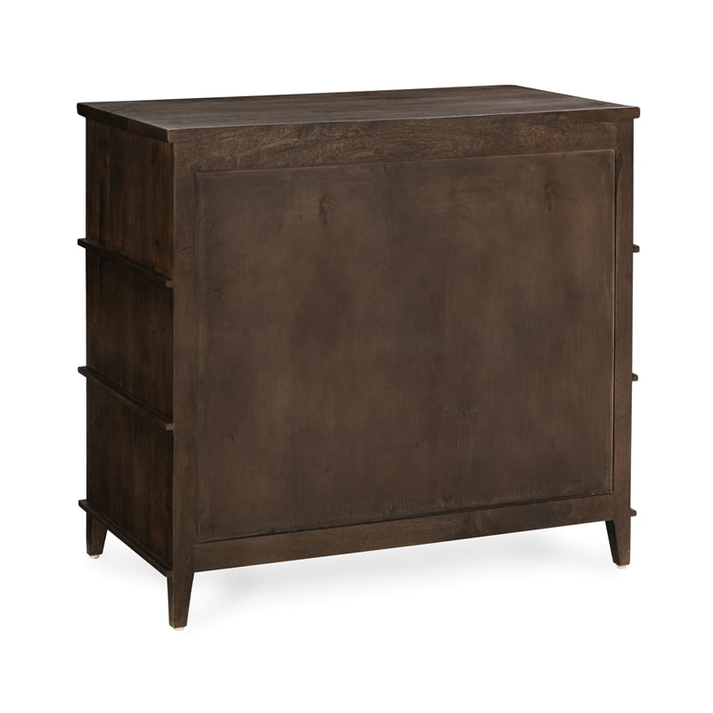 Classic Home Westlake 3-Drawer Mango Wood Chest Cabinet Brown