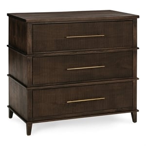 Classic Home Westlake 3-Drawer Mango Wood Chest Cabinet Brown