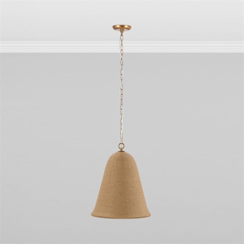 Classic Home Kimbelle Natural Rattan Pendant Light