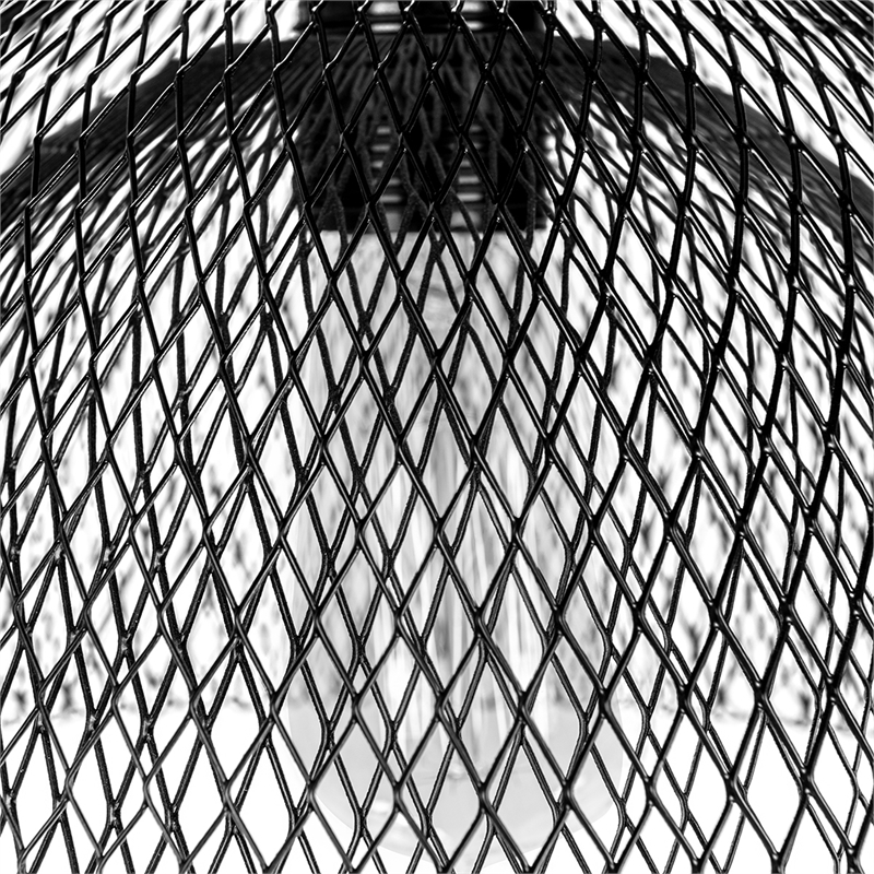 Classic Home Polaris Black Iron Small Pendant