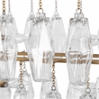 Classic Home Tressia Brass Iron Chandelier
