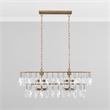 Classic Home Tressia Brass Iron Chandelier
