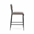Classic Home Kayne Leather 26in Counter Stool Sand