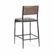 Classic Home Kayne Leather 26in Counter Stool Sand