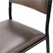 Classic Home Kayne Leather 26in Counter Stool Sand