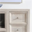 Classic Home Isha Mango Wood Cabinet White
