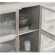 Classic Home Isha Mango Wood Cabinet White