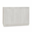 Classic Home Isha Mango Wood Cabinet White