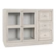 Classic Home Isha Mango Wood Cabinet White