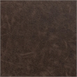 Classic Home Clair Leather Round Cocktail Coffee Table Brown
