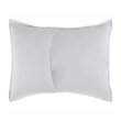 Villa by Classic Home Anessa White Standard Cotton Sham