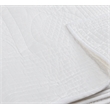 Villa by Classic Home Anessa White Queen Cotton Quilt